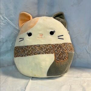 12inch Cat with Scarf Squishmallow
